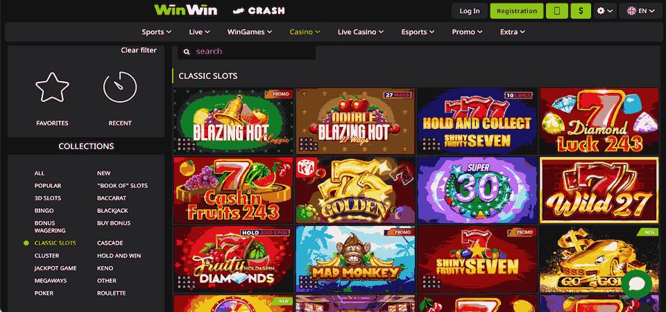 WinWin Casino - Twoje najlepsze miejsce na zabawę w gry online